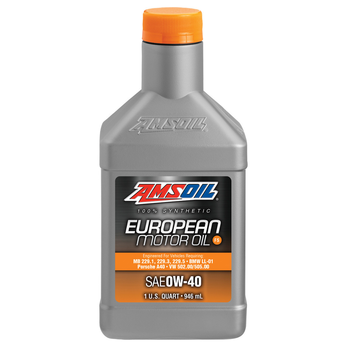 AMSOIL 0W-40 FS European Formula Fully Synthetic Engine Oil (EFO)