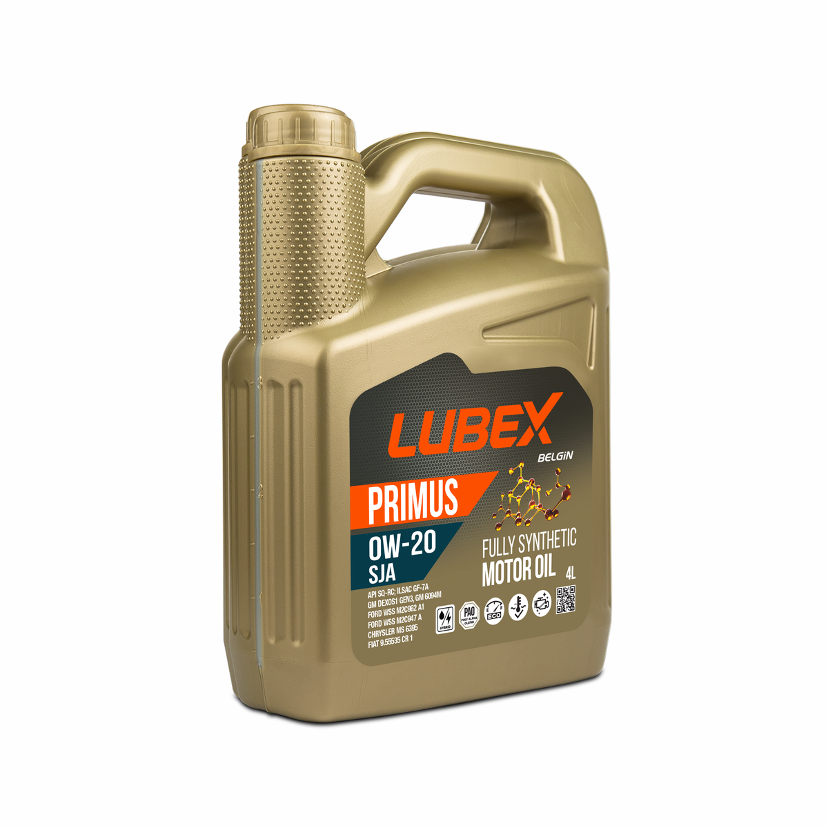 LUBEX | BOX OF 4 | PRIMUS SJA 0W-20 (4 LITERS)