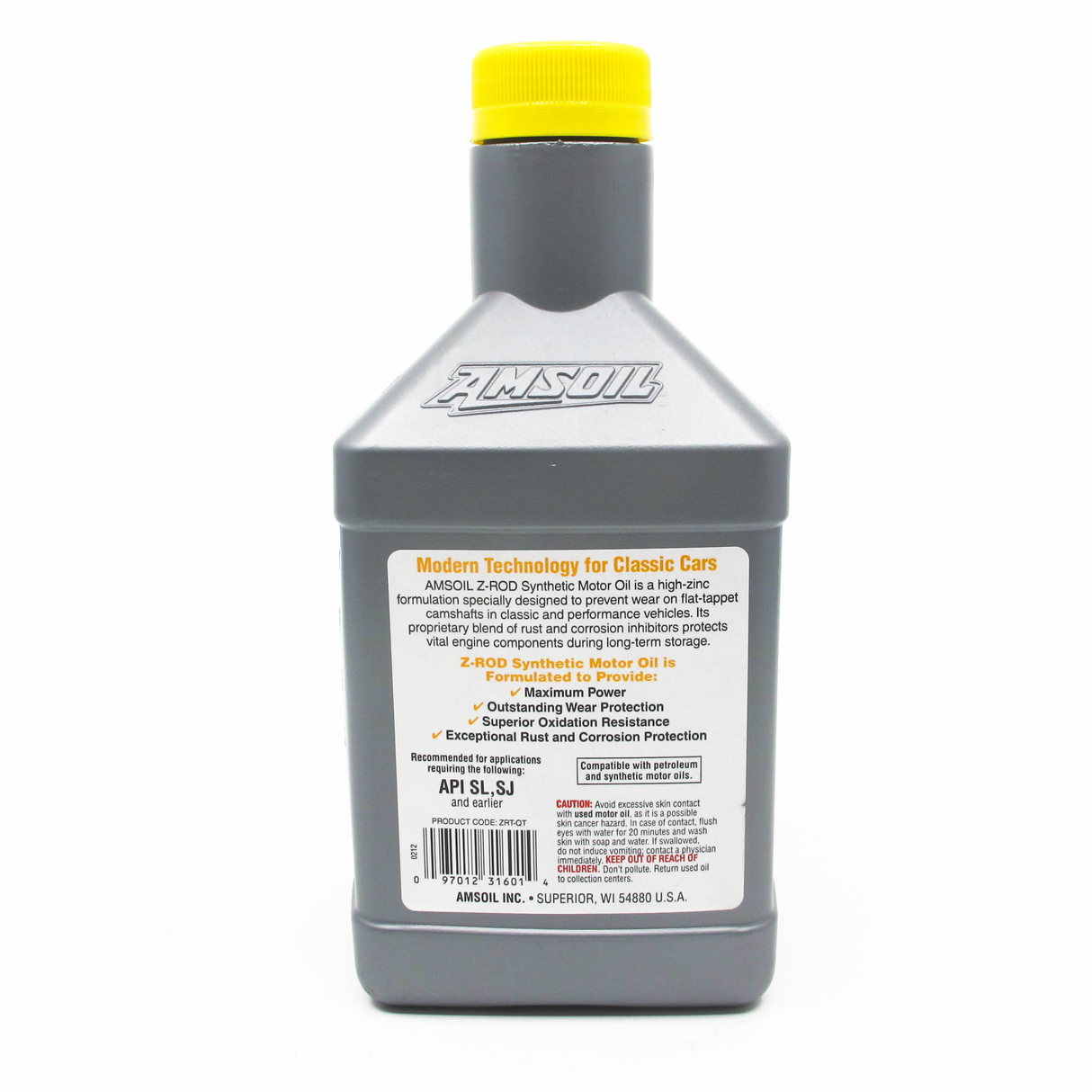 AMSOIL Z-ROD 10W-30 Fully Synthetic Engine Oil