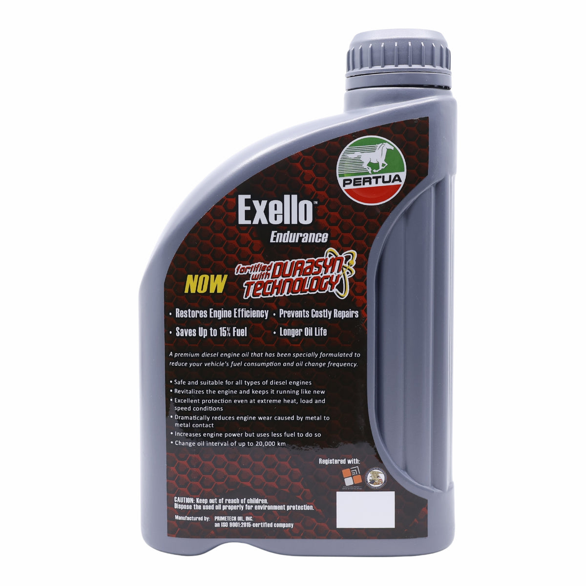 PERTUA 15W40 Exello Endurance Synthetic Performance CJ-4