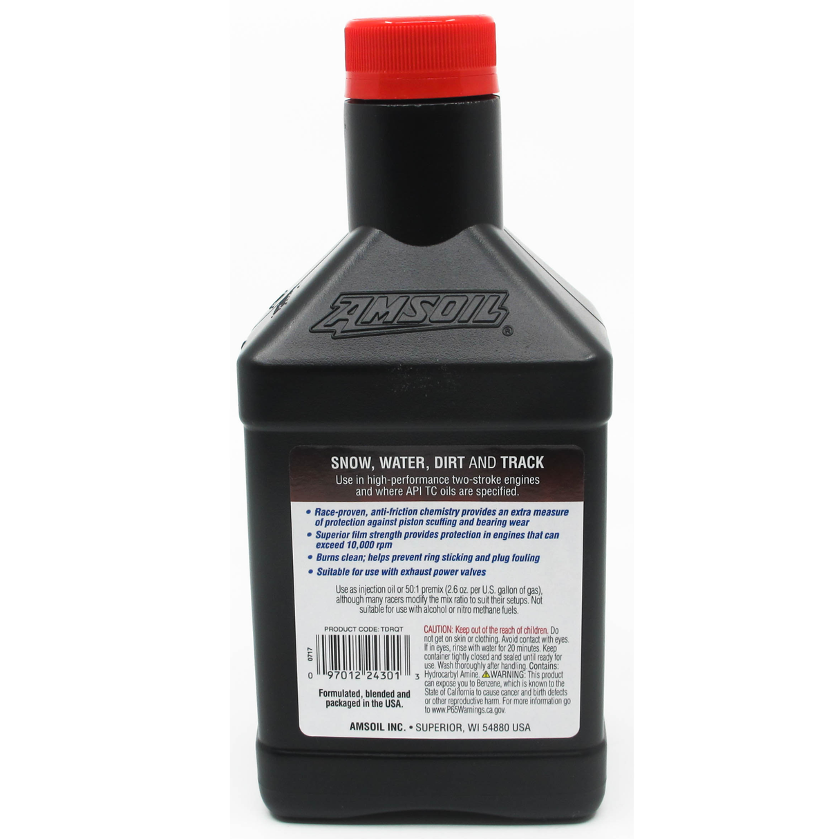AMSOIL DOMINATOR 2-Stroke Racing Oil Fully Synthetic (TDR)