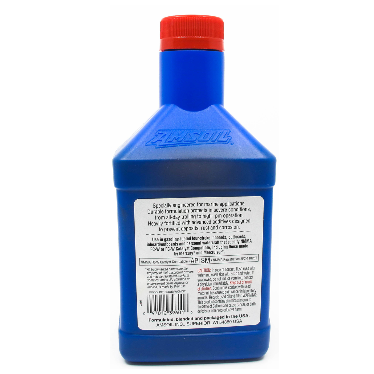 AMSOIL 25W-40 Marine Semi-Synthetic Engine Oil (WCM)