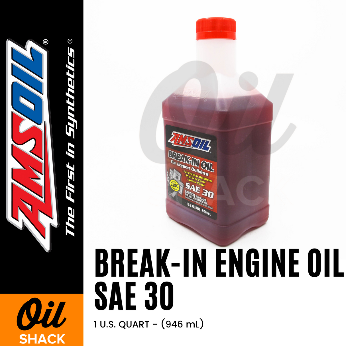 AMSOIL SAE 30 BREAK IN ENGINE OIL (1 QUART)