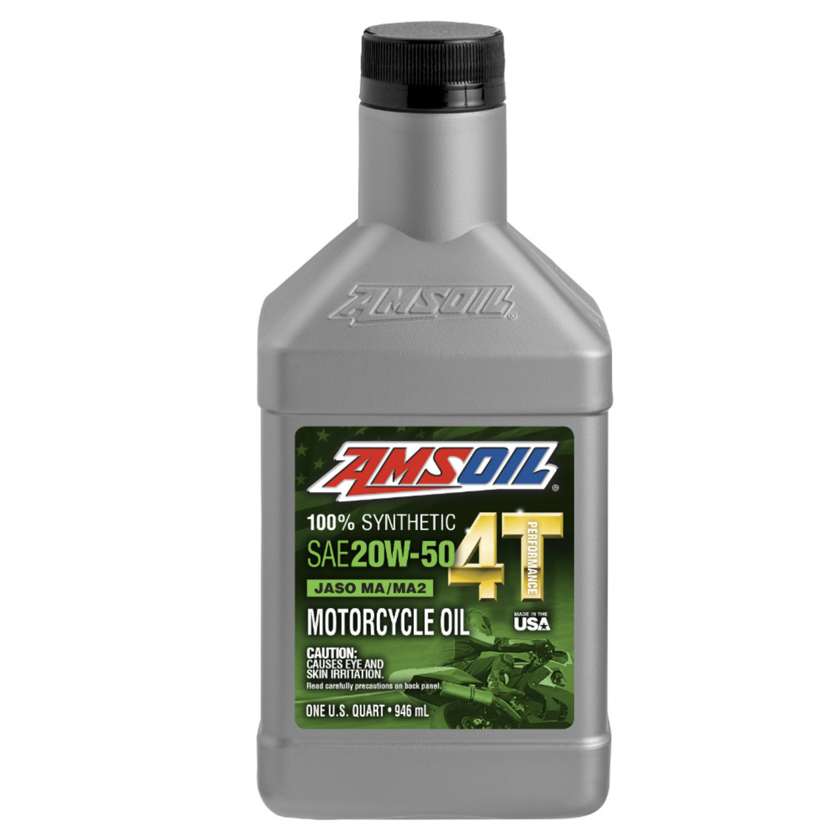 AMSOIL 20W-50 4T Performance Fully Synthetic Engine Oil (MC5)