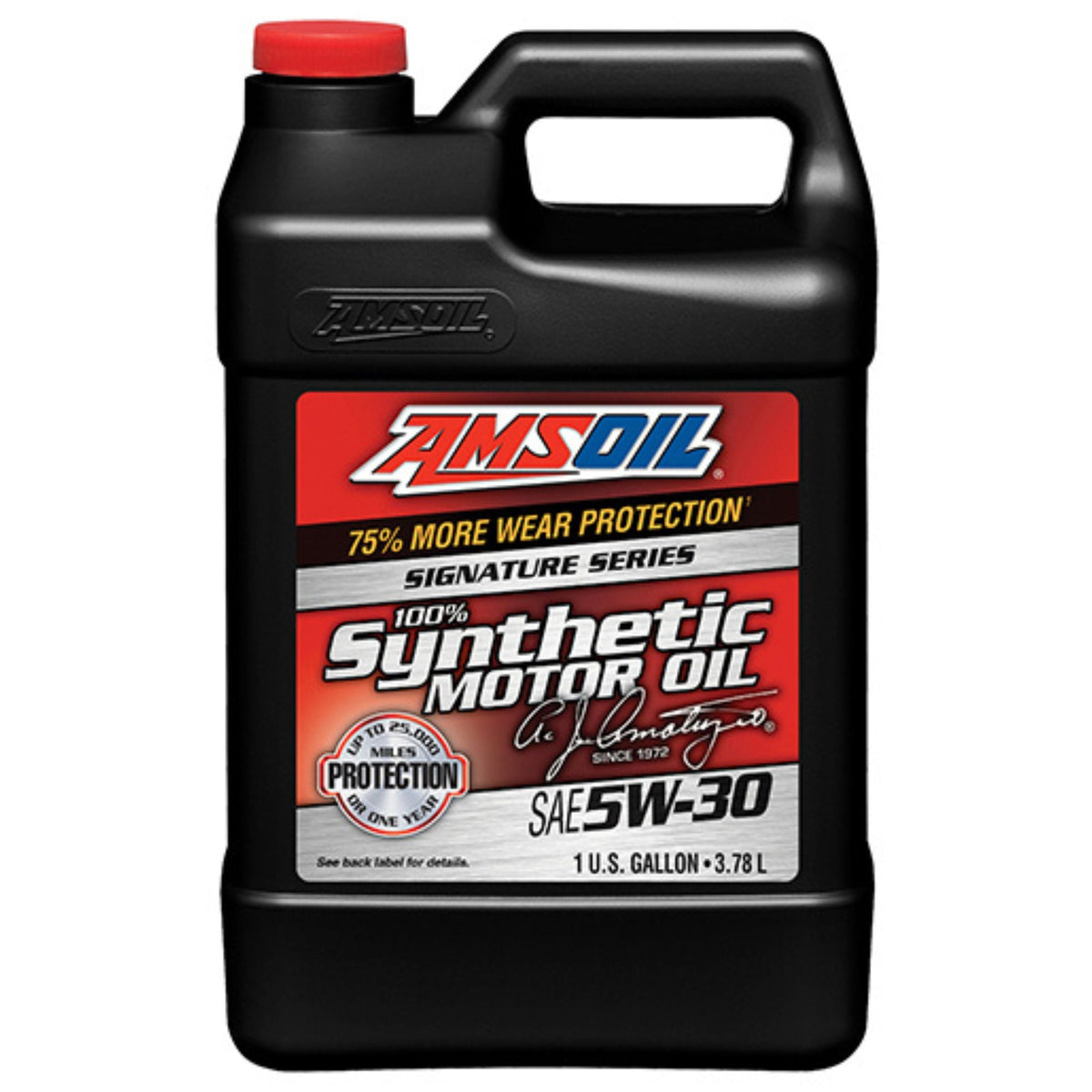AMSOIL | BOX OF 4 | 5W30 SIGNATURE SERIES ENGINE OIL FULLY SYNTHETIC (1 GAL)