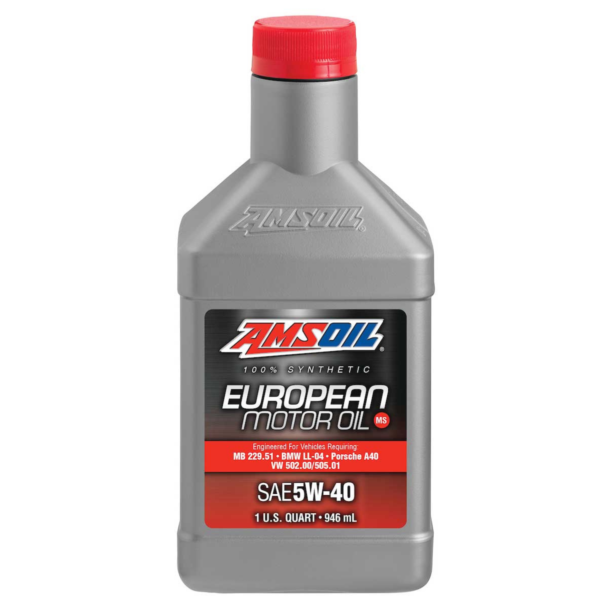 AMSOIL 5W-40 MS European Fully Synthetic Engine Oil (AFL)