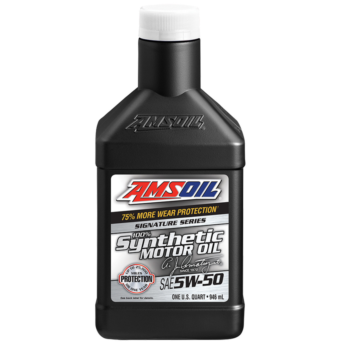 AMSOIL 5W50 SIGNATURE SERIES ENGINE OIL FULLY SYNTHETIC (1 QUART)
