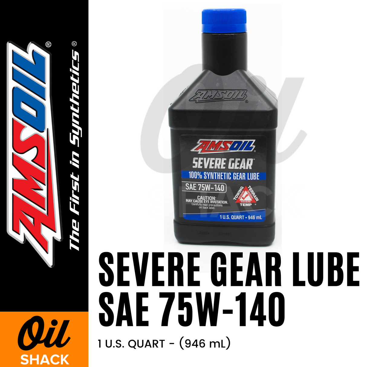 AMSOIL 75W140 SEVERE GEAR LUBE FULLY (1 QUART)