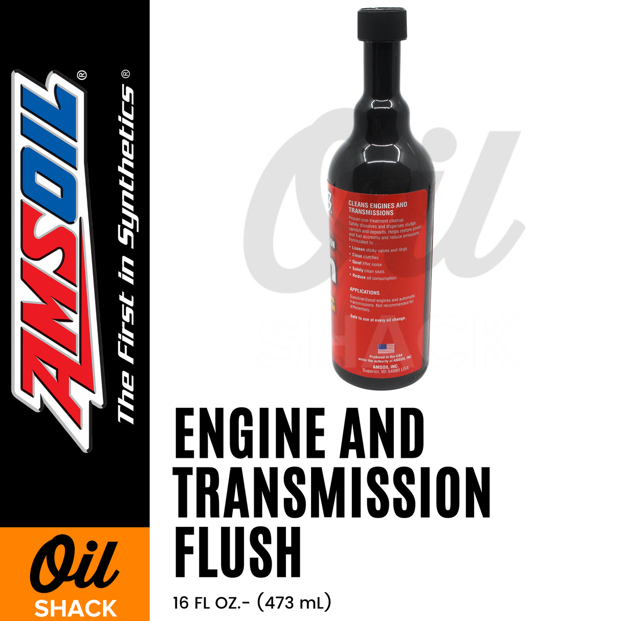 AMSOIL ENGINE AND TRANSMISSION FLUSH (16 OUNCES)