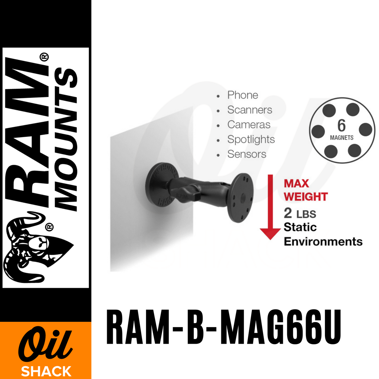 RAM MOUNTS | RAM-B-MAG66U