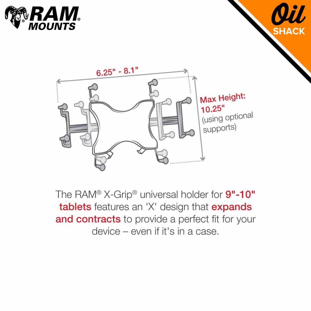 RAM MOUNTS RAM-B-202-UN9U