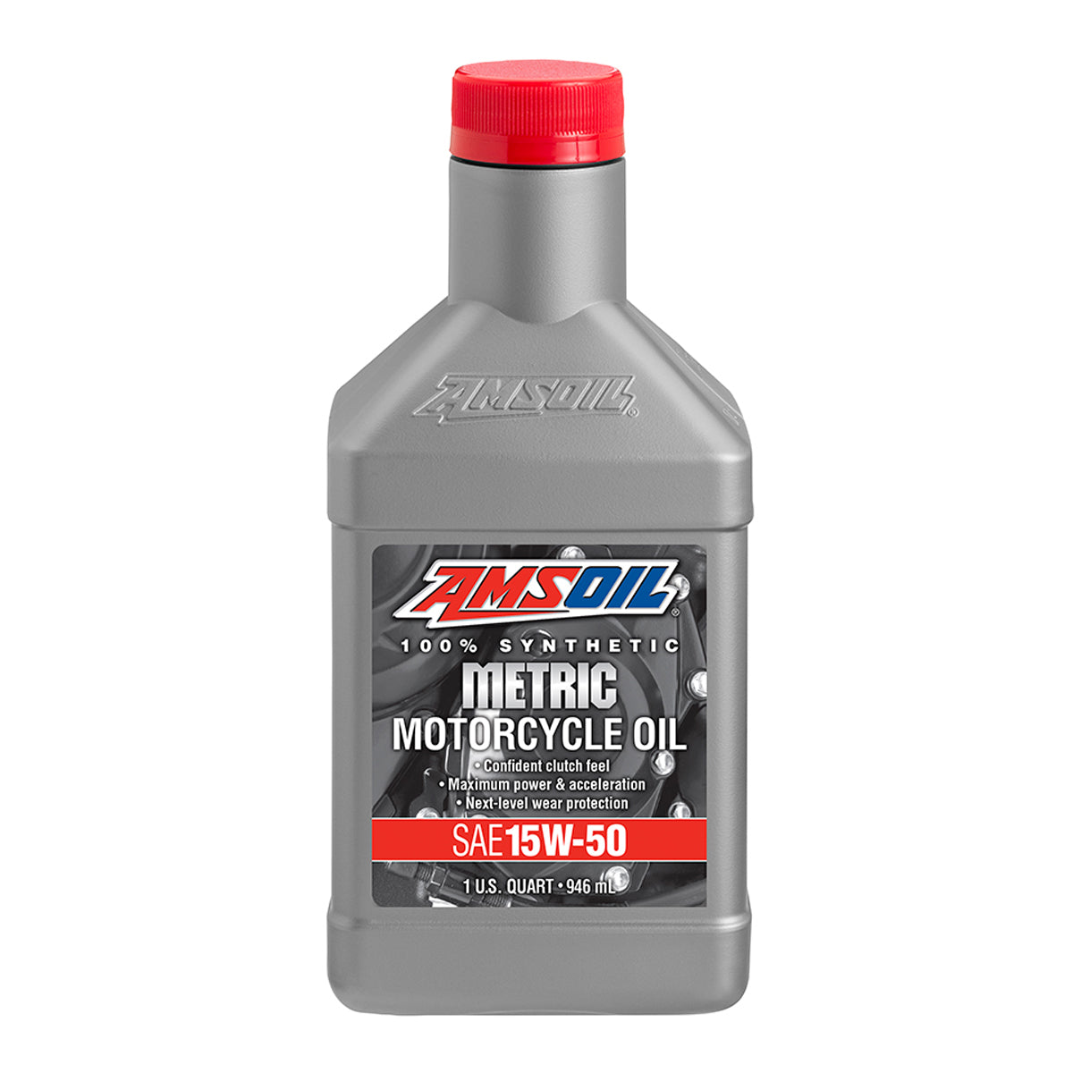 AMSOIL 15W-50 Metric Fully Synthetic Engine Oil