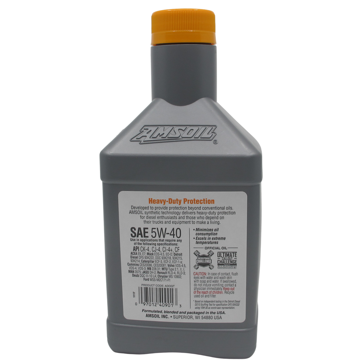 MSOIL 5W-40 Heavy-Duty Diesel Fully Synthetic Engine Oil (ADO)