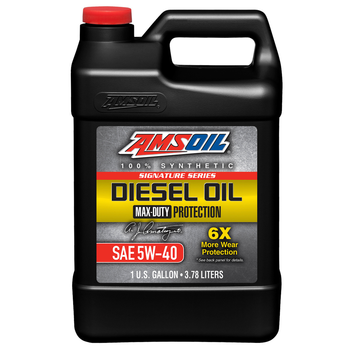 AMSOIL 5W40 DIESEL MAX DUTY ENGINE OIL FULLY SYNTHETIC (1 GALLON)