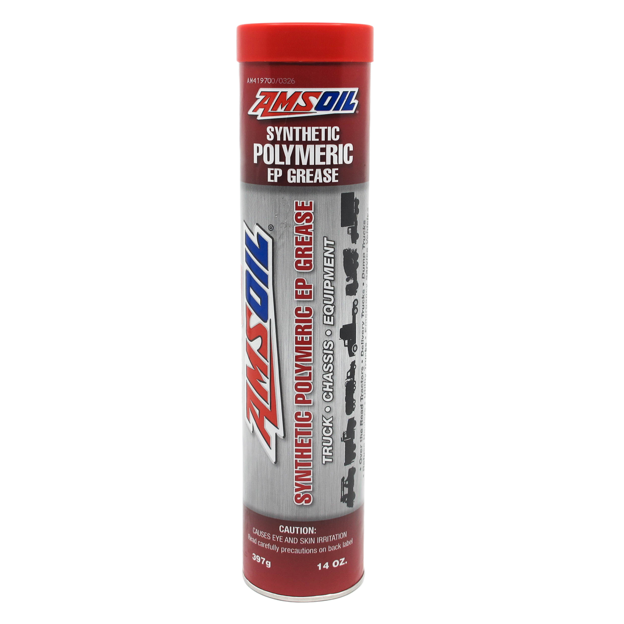 AMSOIL Truck, Chassis and Equipment Synthetic Polymeric Grease NGLI #2 (14oz Cartridge)