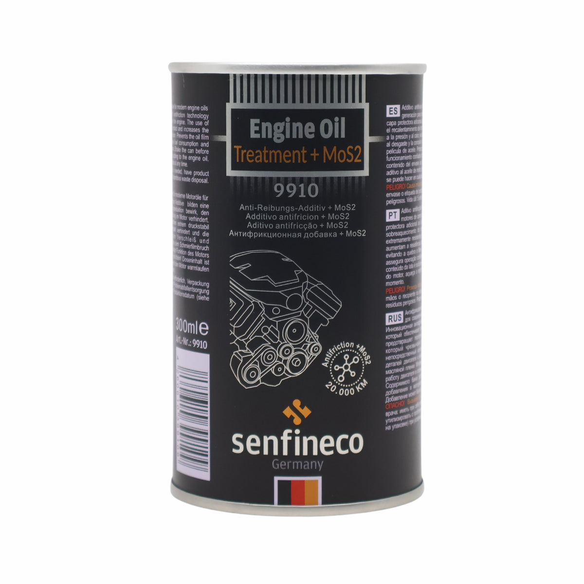 SENFINECO 9910 Engine Oil Treatment + MoS2 300ml
