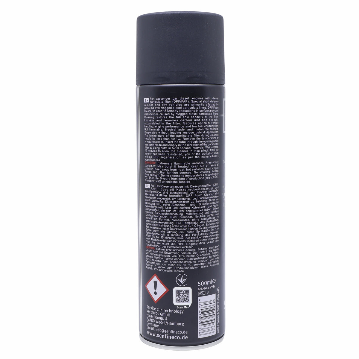 SENFINECO | 9937 | DPF Foam Cleaner 500ml