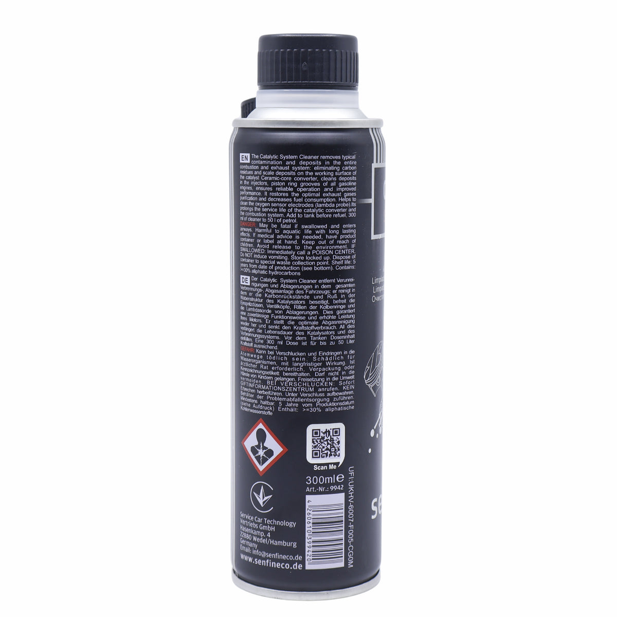SENFINECO | 9942 | Catalytic System Cleaner 300ml