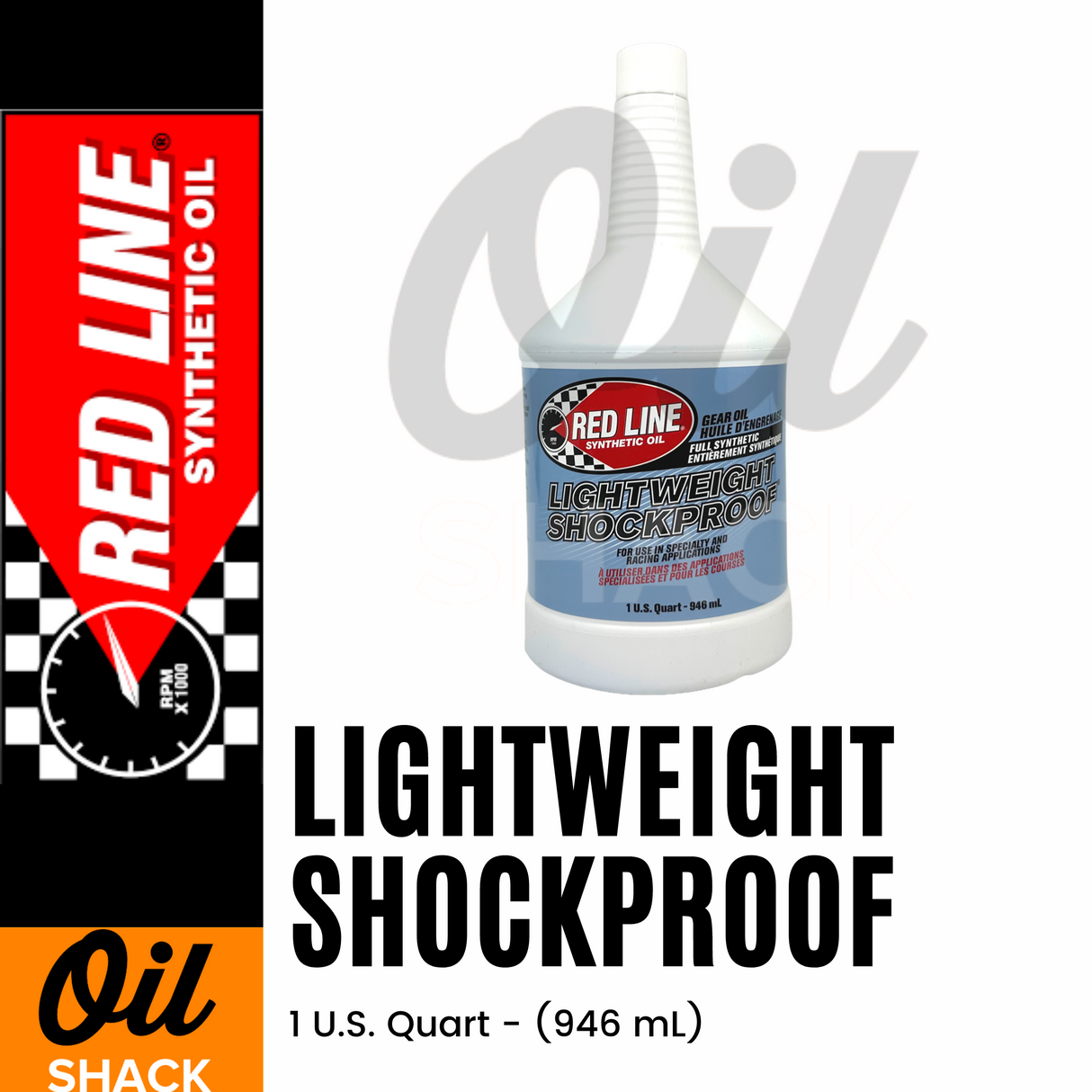 RED LINE LIGHTWEIGHT SHOCKPROOF