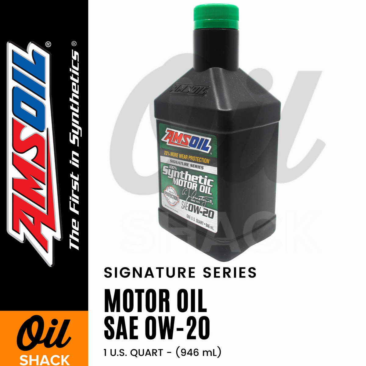 AMSOIL 0W20 SIGNATURE SERIES ENGINE OIL FULLY SYNTHETIC (1 QUART) – Oil ...
