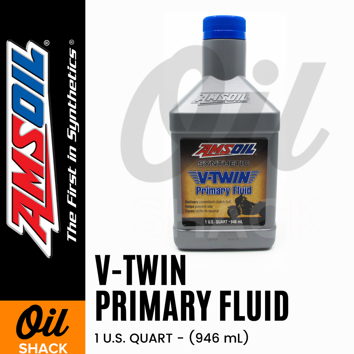 AMSOIL PRIMARY FLUID V-TWIN FULLY SYNTHETIC (1 QUART)