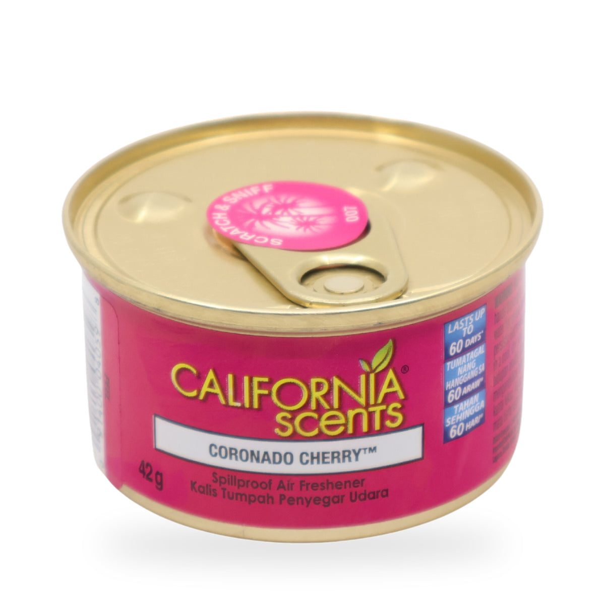 CALIFORNIA SCENTS ORGANIC CANISTER AIR FRESHENER - Coronado Cherry