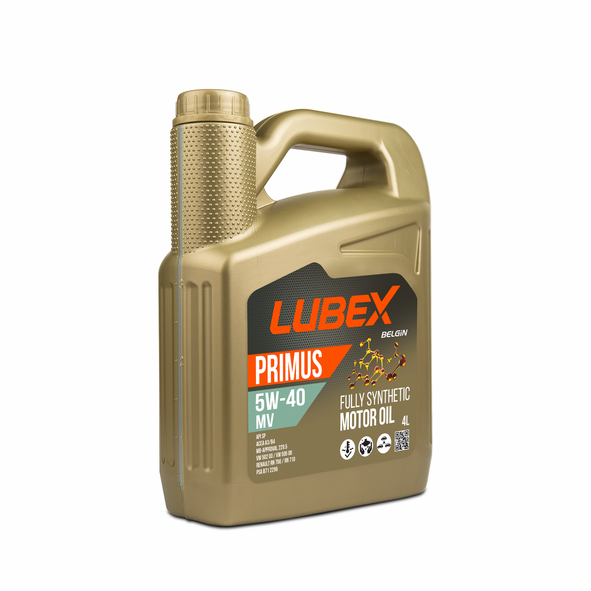 LUBEX | PRIMUS MV 5W-40 | FULLY SYNTHETIC MOTOR OIL