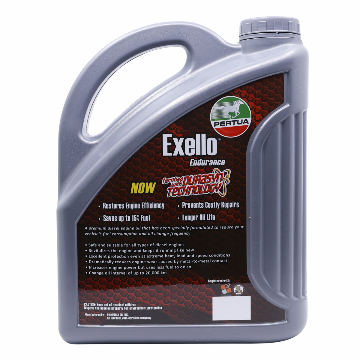 PERTUA 15W40 Exello Endurance Synthetic Performance CJ-4