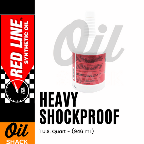 RED LINE 75W85 GL-5 GEAR OIL (1 QUART) – Oil Shack