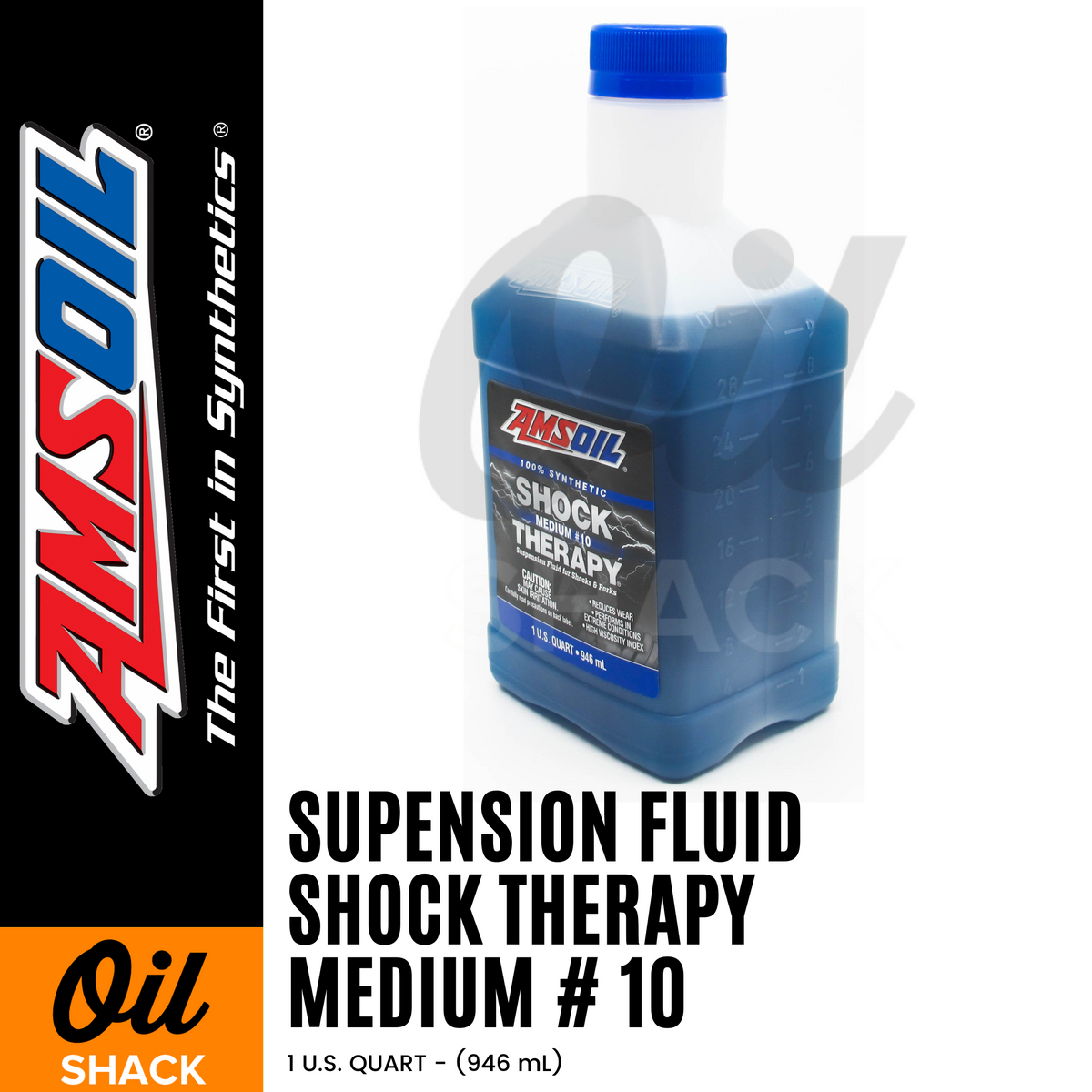 AMSOIL SUSPENSION FLUID SHOCK THERAPY #10 MEDIUM (1 QUART) – Oil Shack