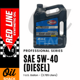 RED LINE PROFESSIONAL SERIES SAE 5W-40 (1 Gallon DIESEL)
