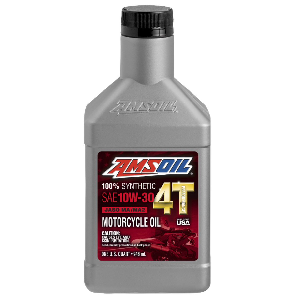 AMSOIL | BOX OF 12 | 10W30 4T PERFORMANCE ENGINE OIL FULLY SYNTHETIC (1 QUART)