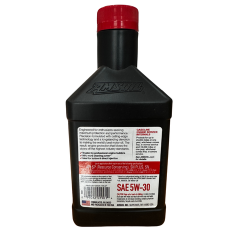 AMSOIL Signature Series 5W-30 Fully Synthetic Engine Oil (ASL)