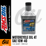 AMSOIL 10W40 4T PERFORMANCE ENGINE OIL FULLY SYNTHETIC (1 QUART)