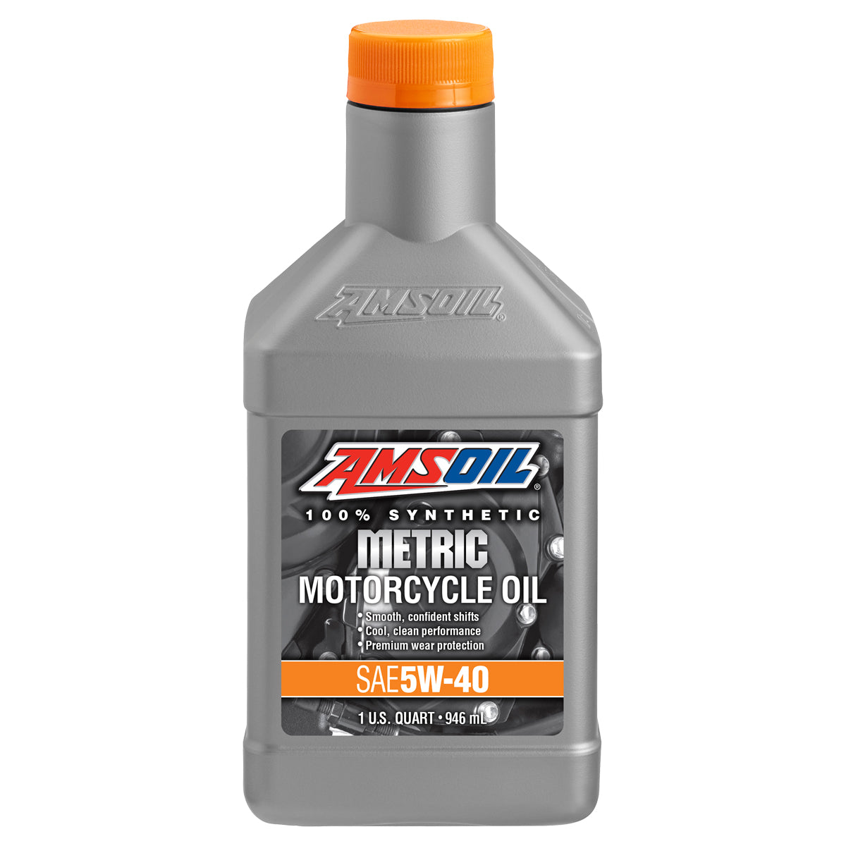 AMSOIL 5W40 METRIC ENGINE OIL FULLY SYNTHETIC (1 QUART)