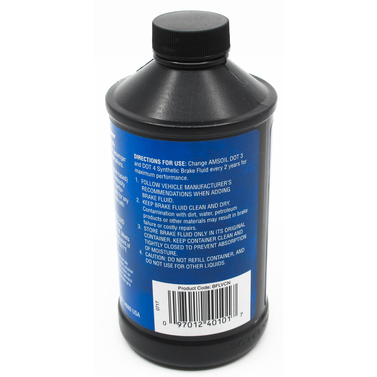 AMSOIL BRAKE FLUID DOT 3 & 4 FULLY SYNTHETIC (12 OUNCES)