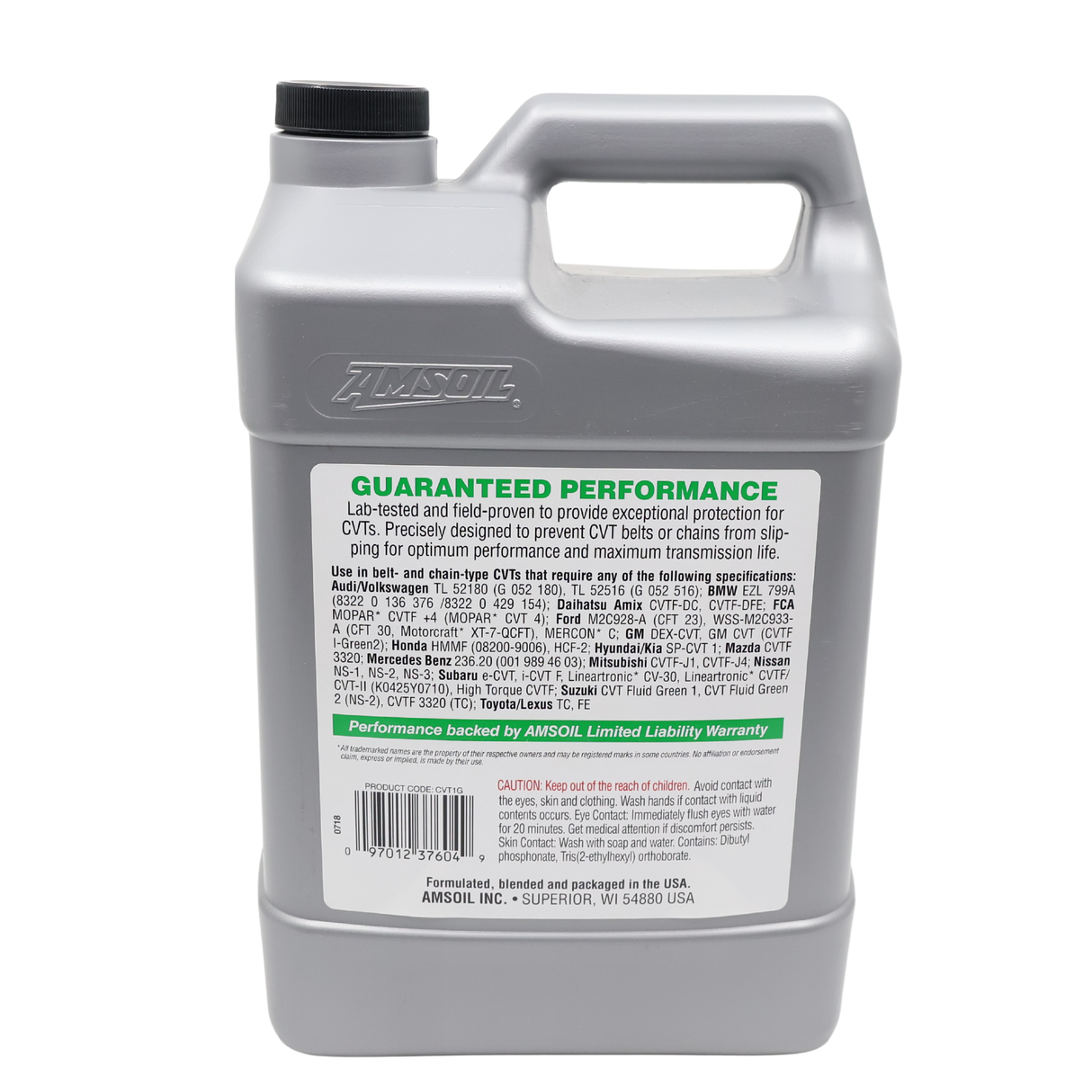 AMSOIL CVT Fluid Fully Synthetic (CVT)