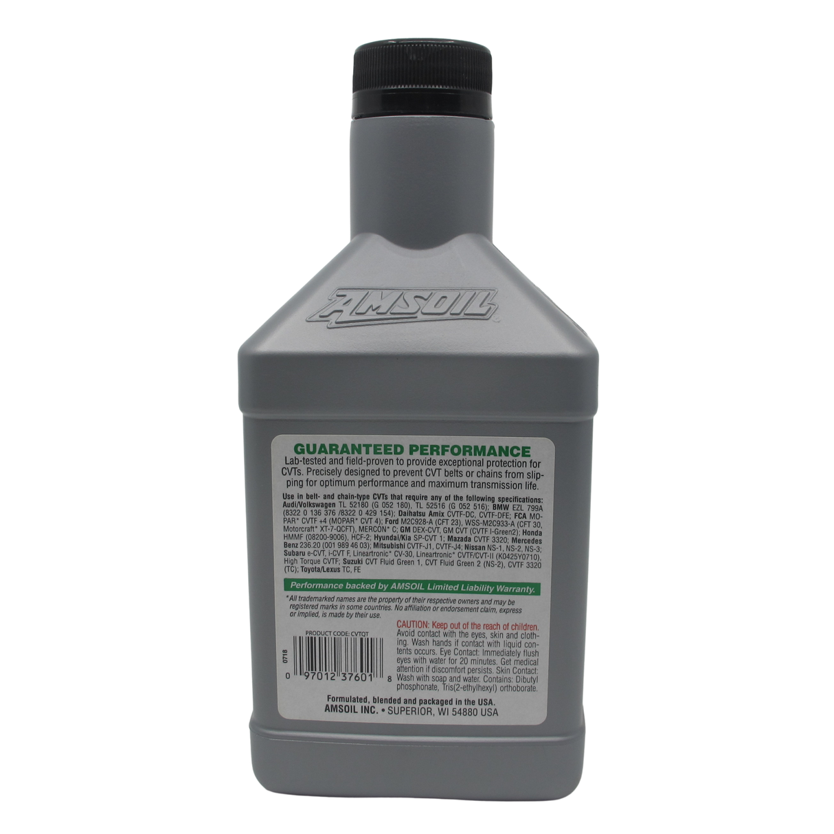 AMSOIL CVT Fluid Fully Synthetic (CVT)