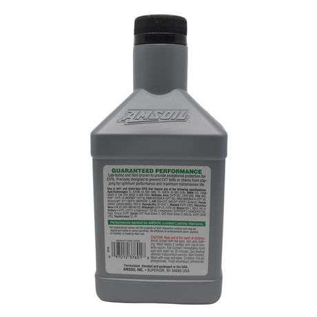 AMSOIL CVT Fluid Fully Synthetic (CVT)