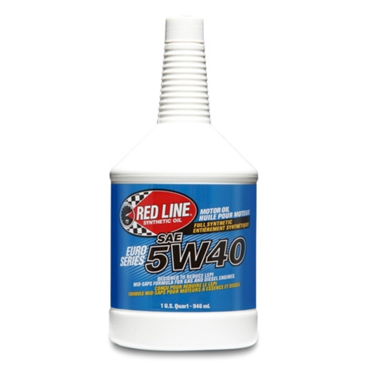 RED LINE | BOX OF 12 | 5W40 EURO MOTOR OIL (1 QUART)