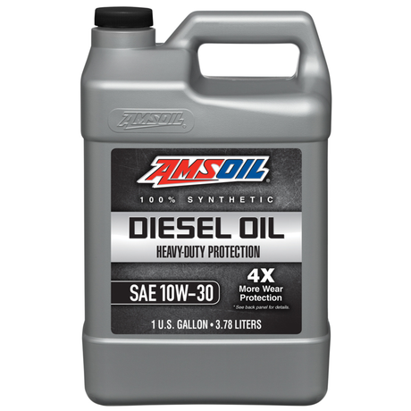 AMSOIL 10W-30 Heavy-Duty Diesel Fully Synthetic Engine Oil (ADN)