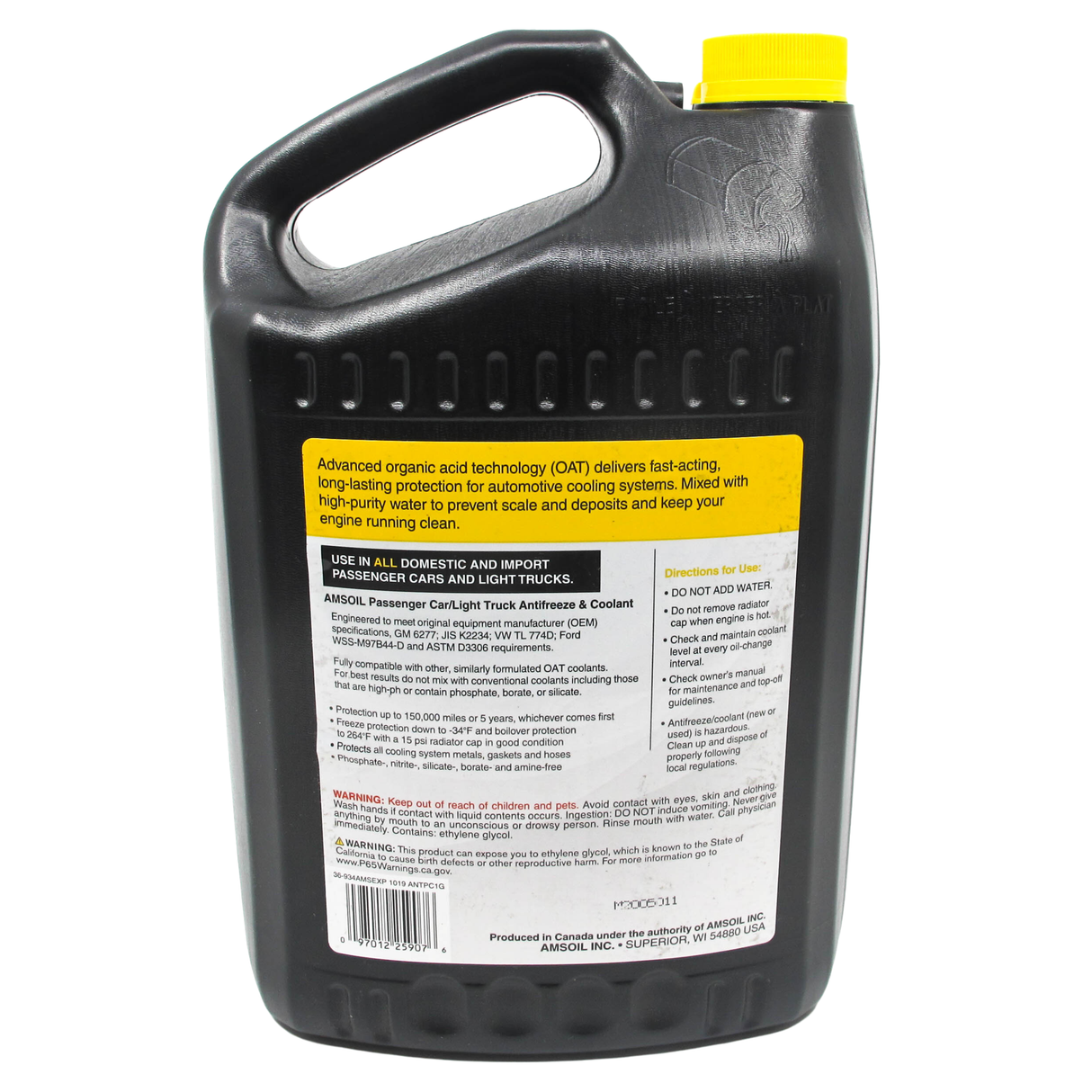 AMSOIL COOLANT PASSENGER AND LIGHT TRUCK (1 GALLON)