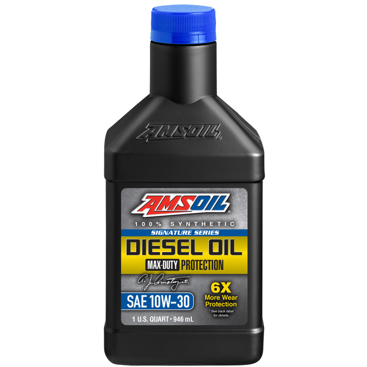 AMSOIL 10W-30 Diesel Max-Duty Fully Synthetic Engine Oil (DTT)