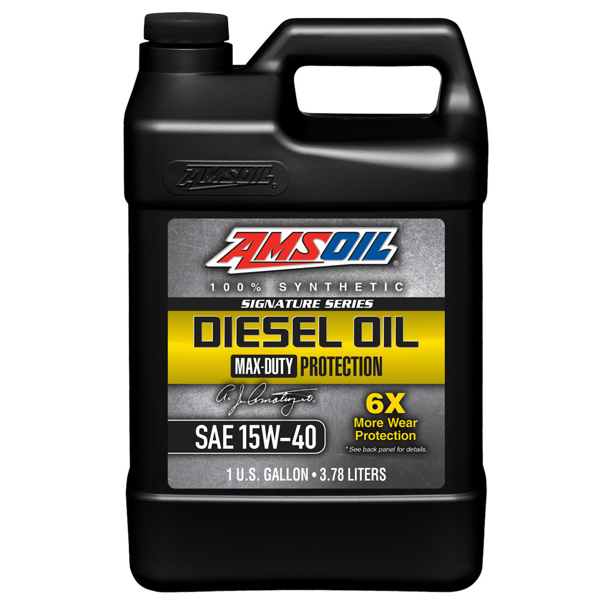 AMSOIL 15W-40 Diesel Max-Duty Fully Synthetic Engine Oil (DME)