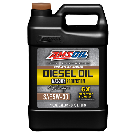 AMSOIL 5W-30 Diesel Max-Duty Fully Synthetic Engine Oil (DHD)
