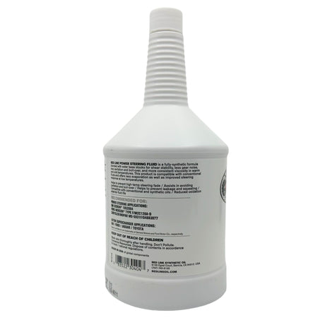 RED LINE POWER STEERING FLUID