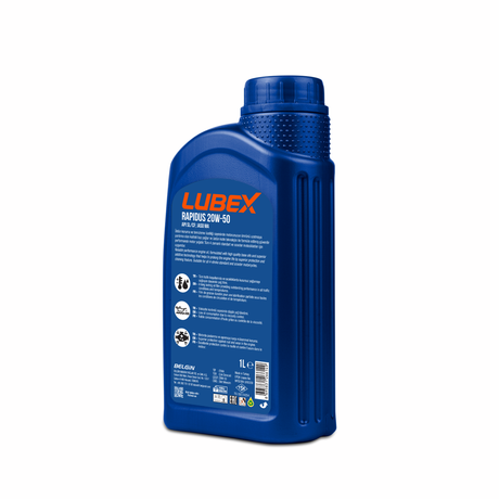 LUBEX | RAPIDUS 20W-50 | MINERAL MOTORCYCLE OIL