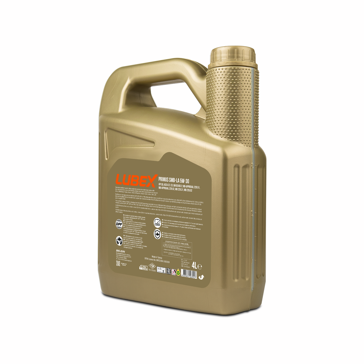 LUBEX | PRIMUS SMB-LA 5W-30 | FULLY SYNTHETIC MOTOR OIL