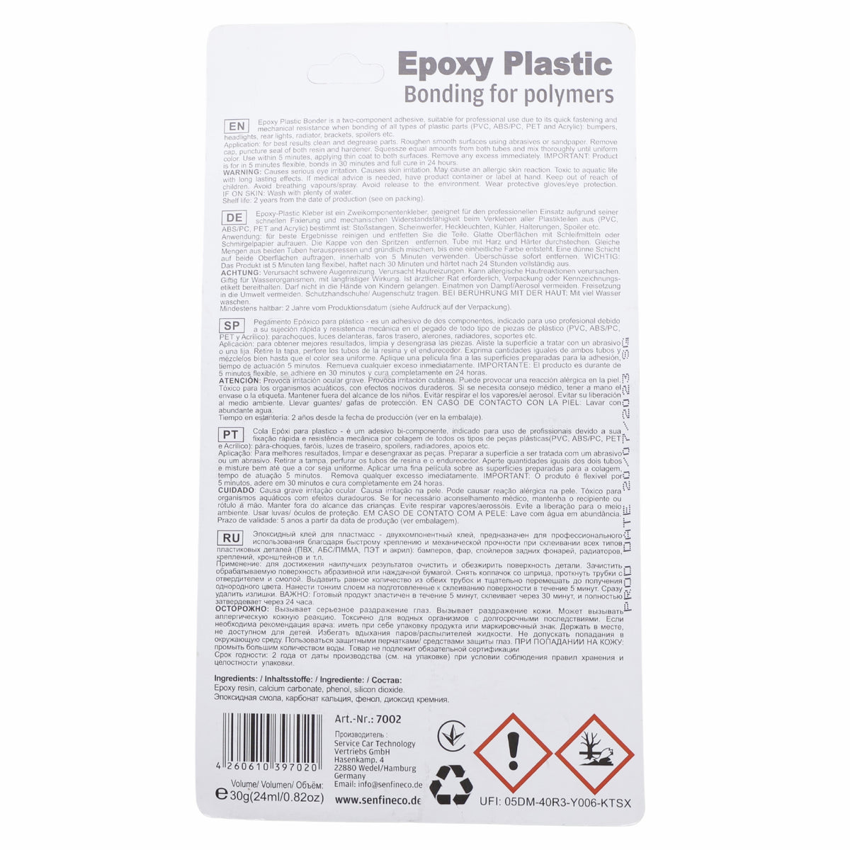 SENFINECO 7002 Epoxy Plastic 25g