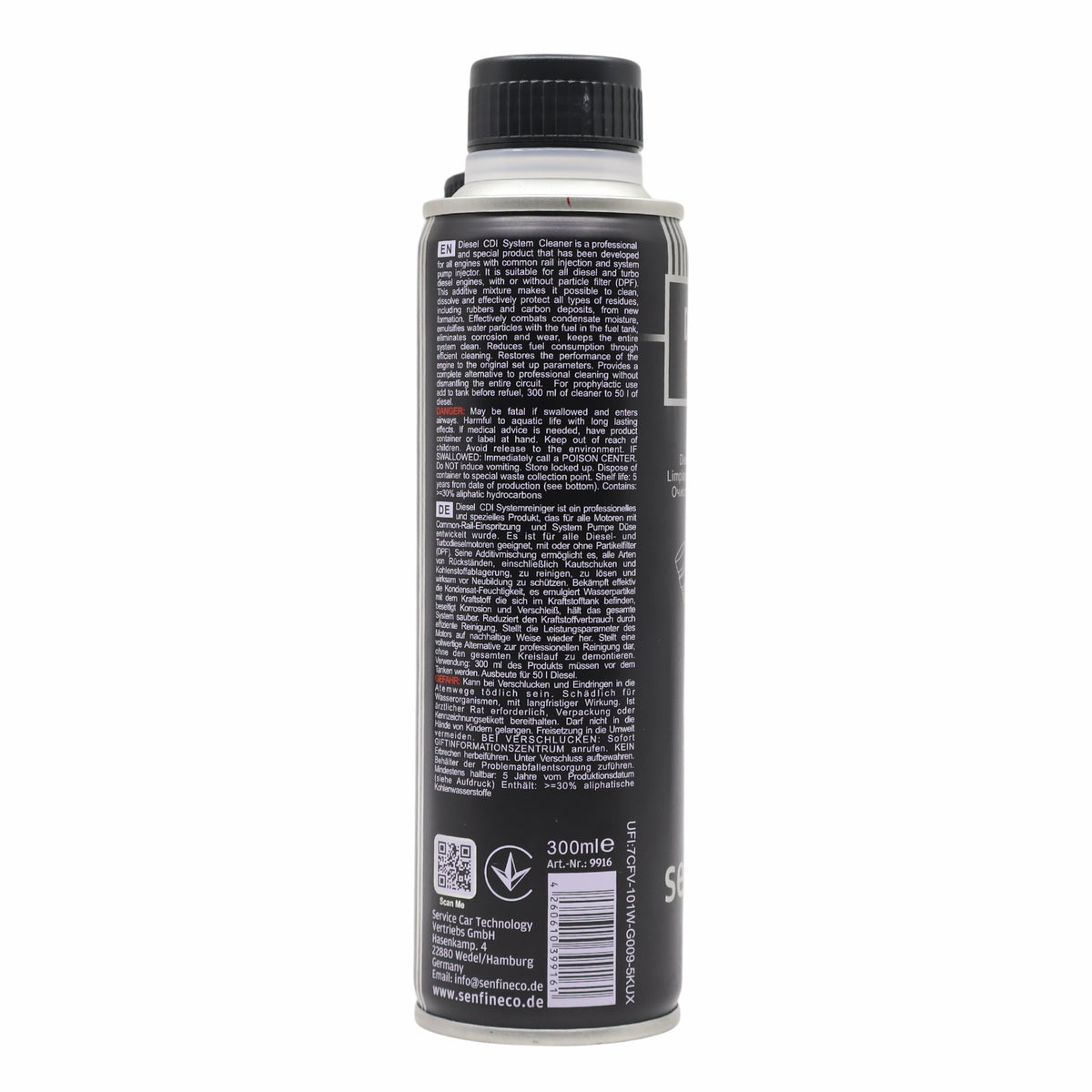 SENFINECO 9916 Diesel CDI System Cleaner 300ml